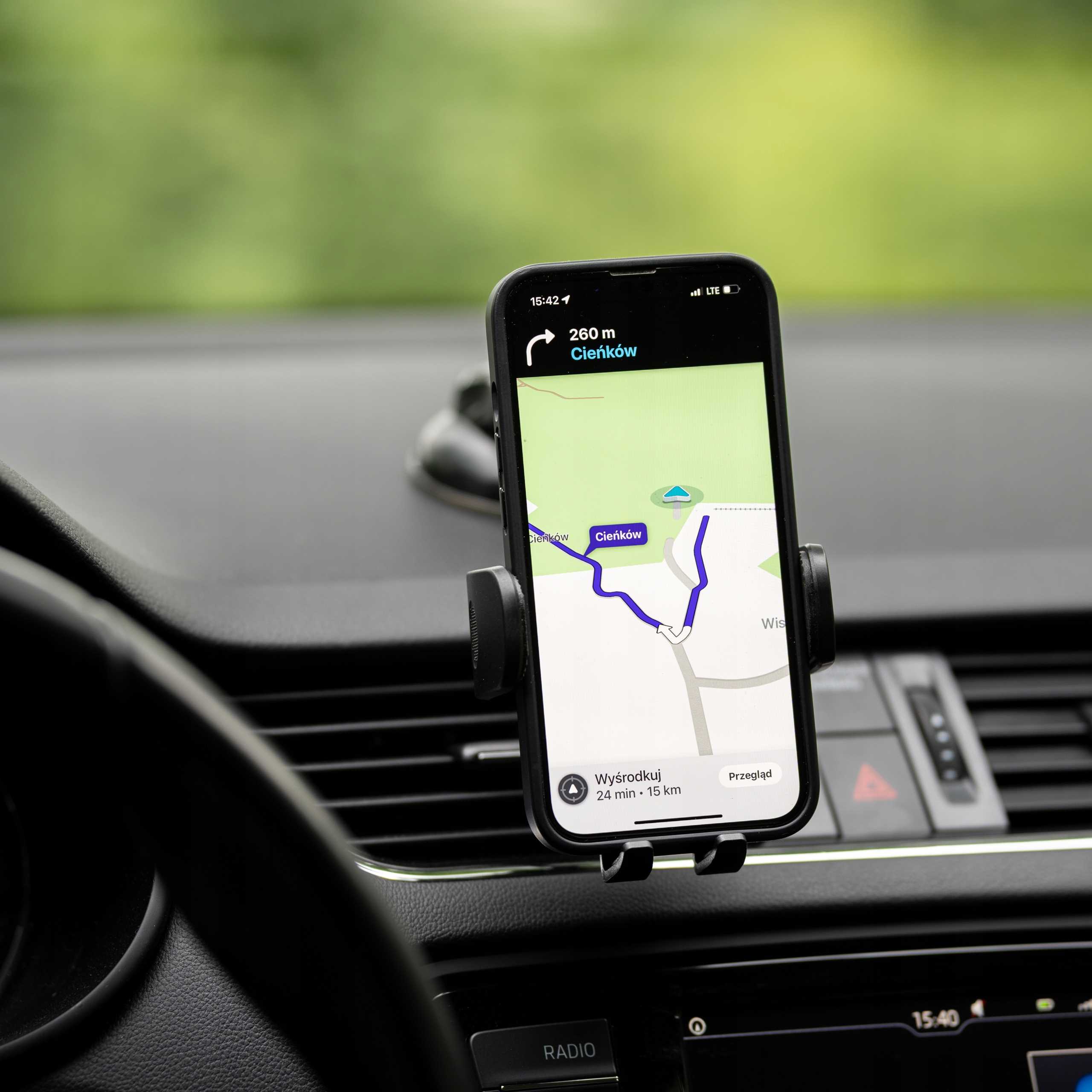 Spacecase Car Holder SC14 Ghost Dash black