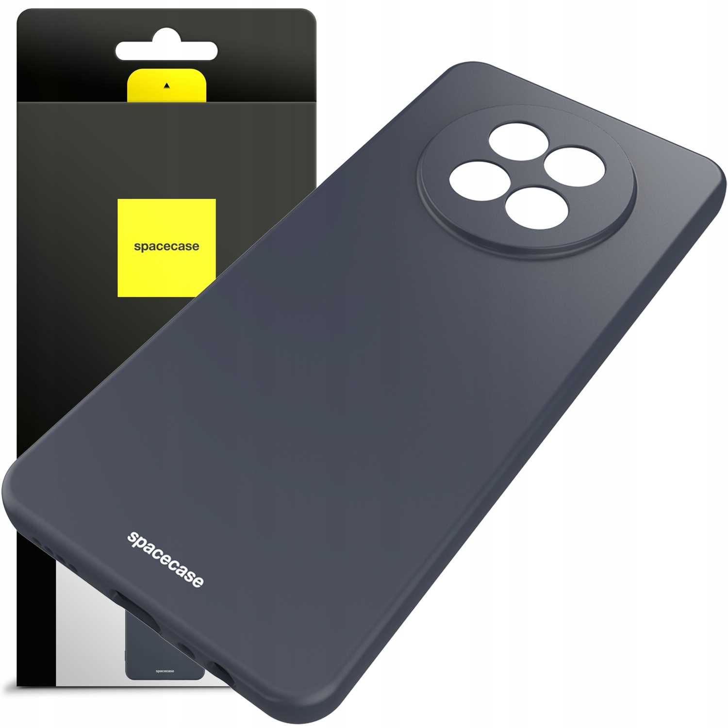 Spacecase Silicone Case Realme 12 5G/12X 5G black