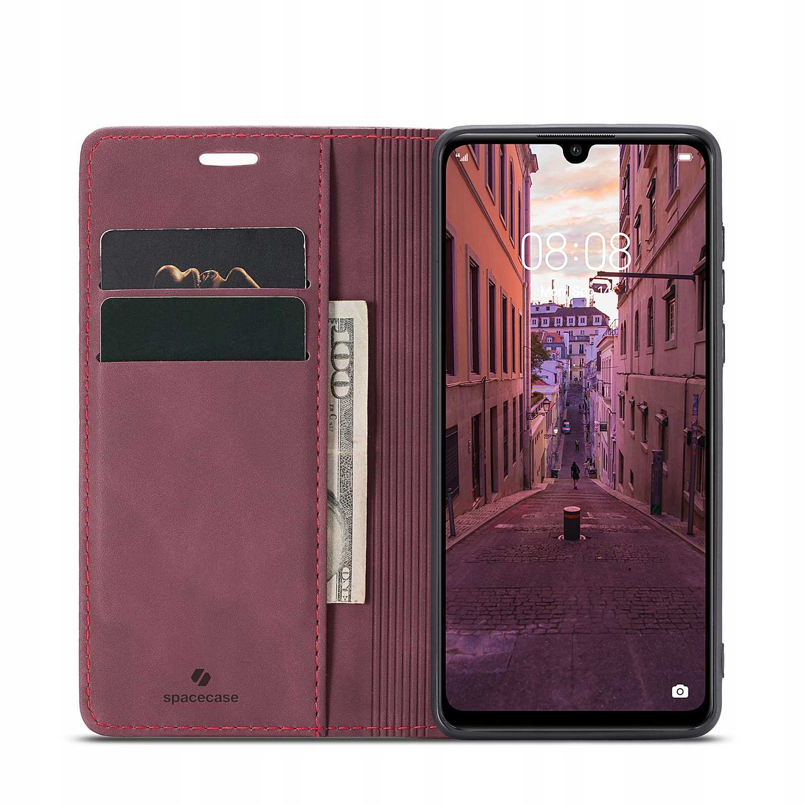 Spacecase Wallet Huawei P30 Lite red