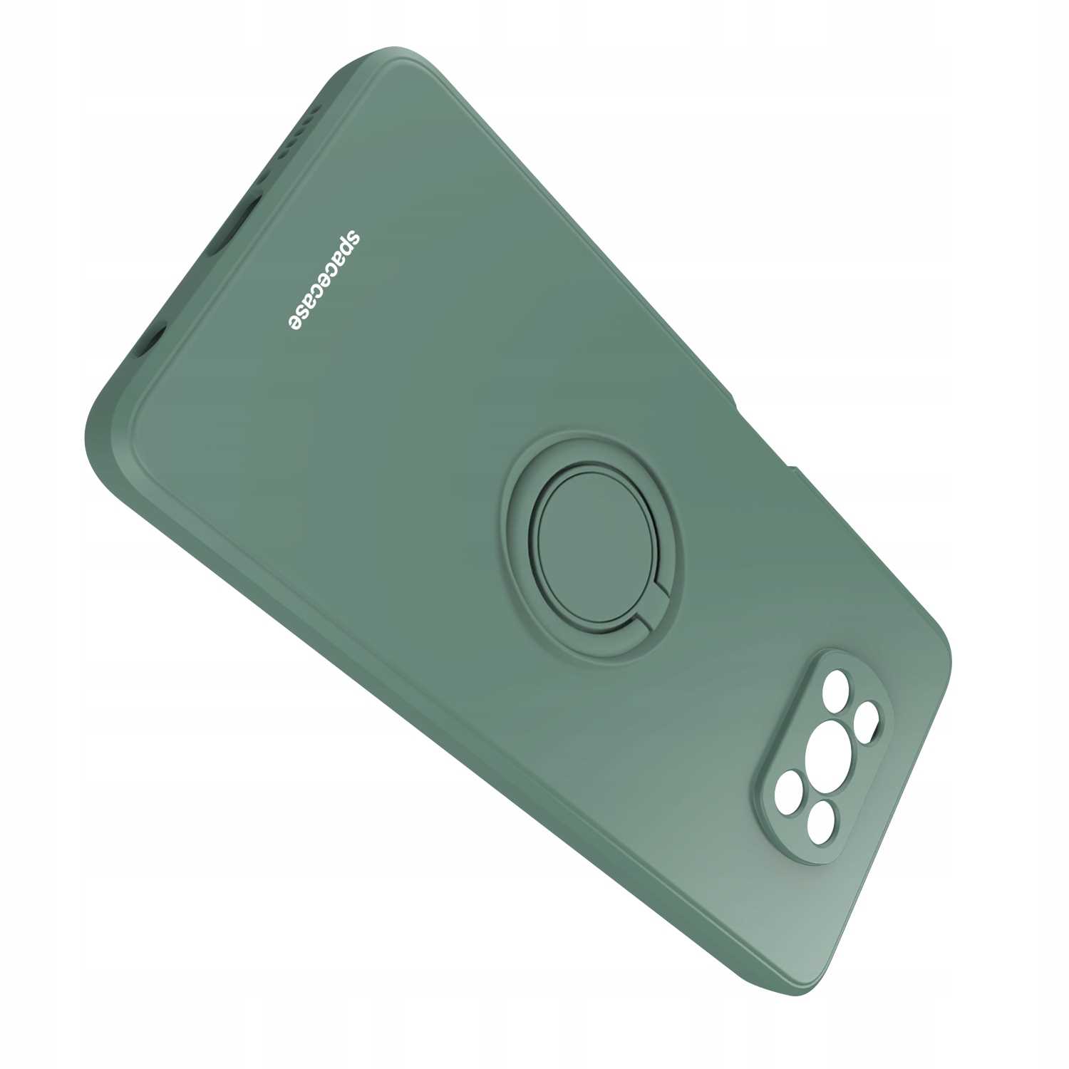 Spacecase Silicone Ring Poco X3 Pro/Nfc Dark Green