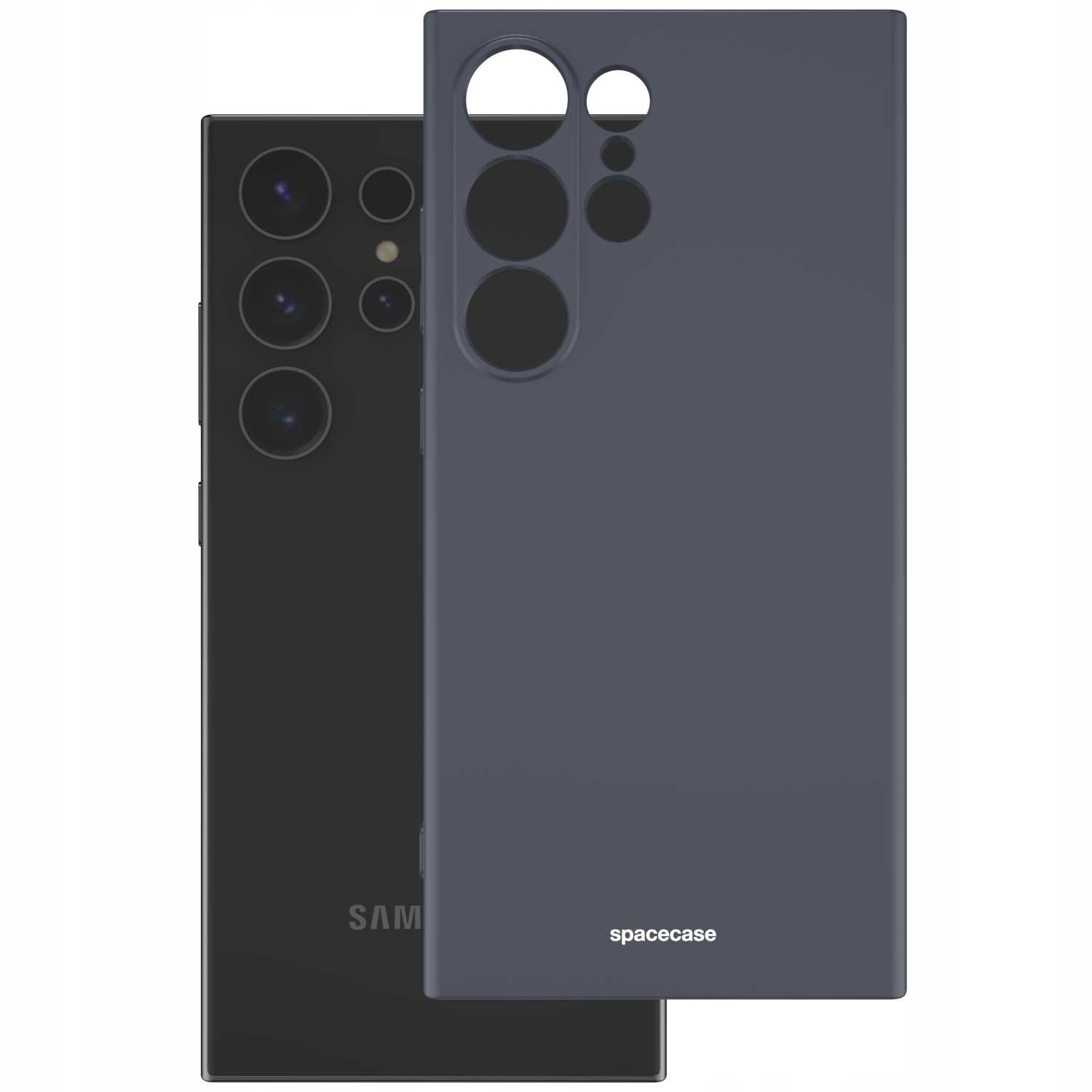 Spacecase Silicone Case Galaxy S24 Ultra Black