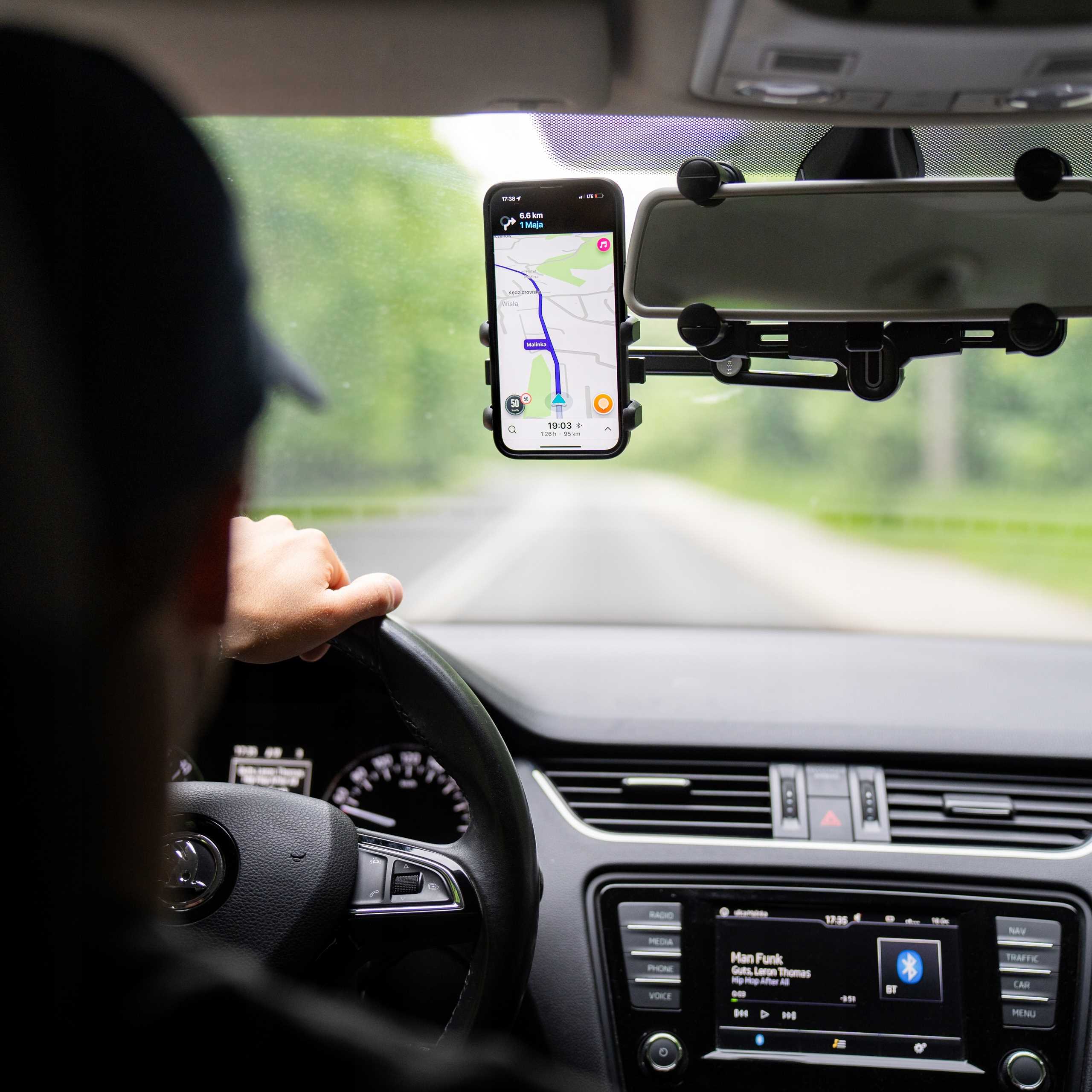 Spacecase Car Holder SC19 Mirror black