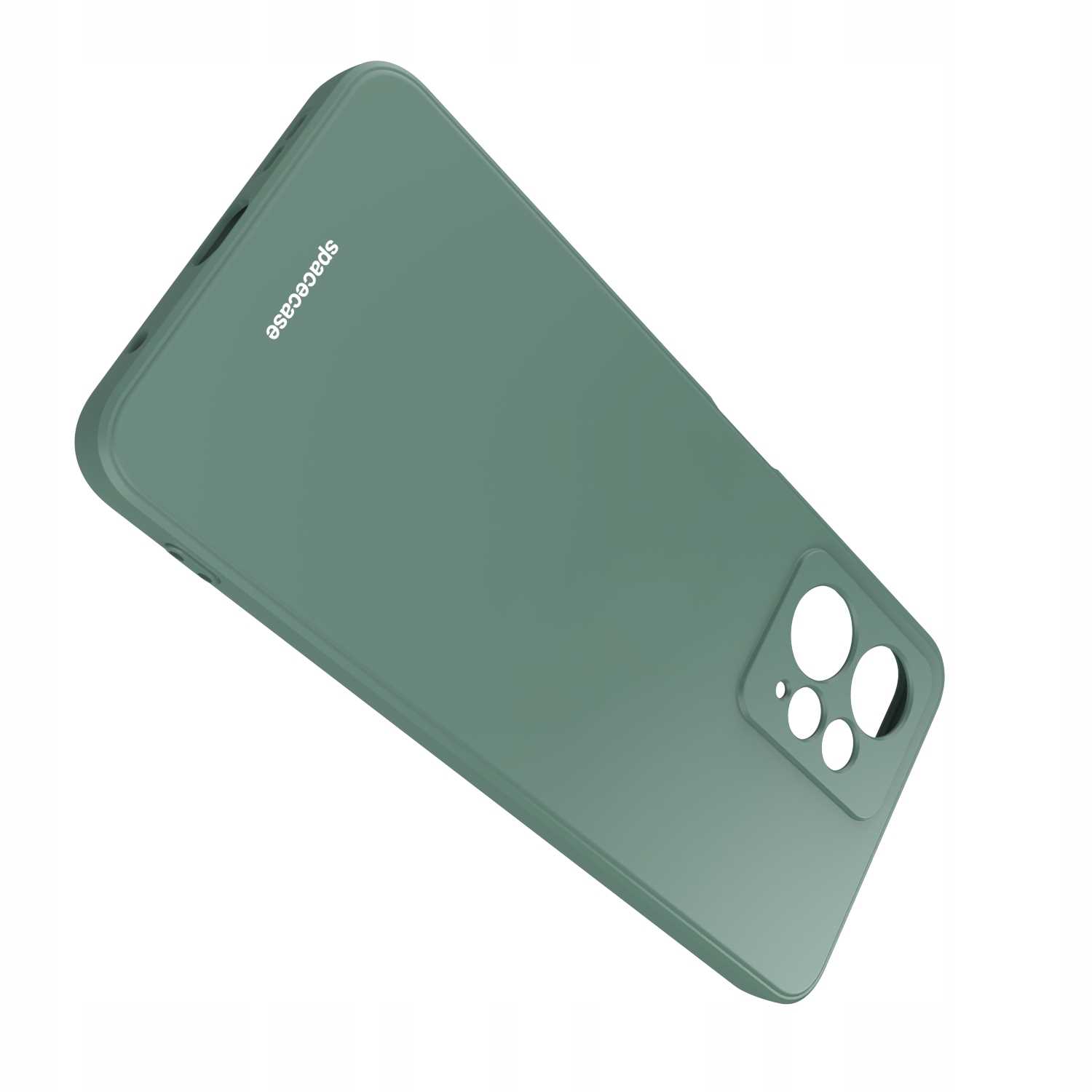 Spacecase Silicone Case Redmi Note 12 4G dark green