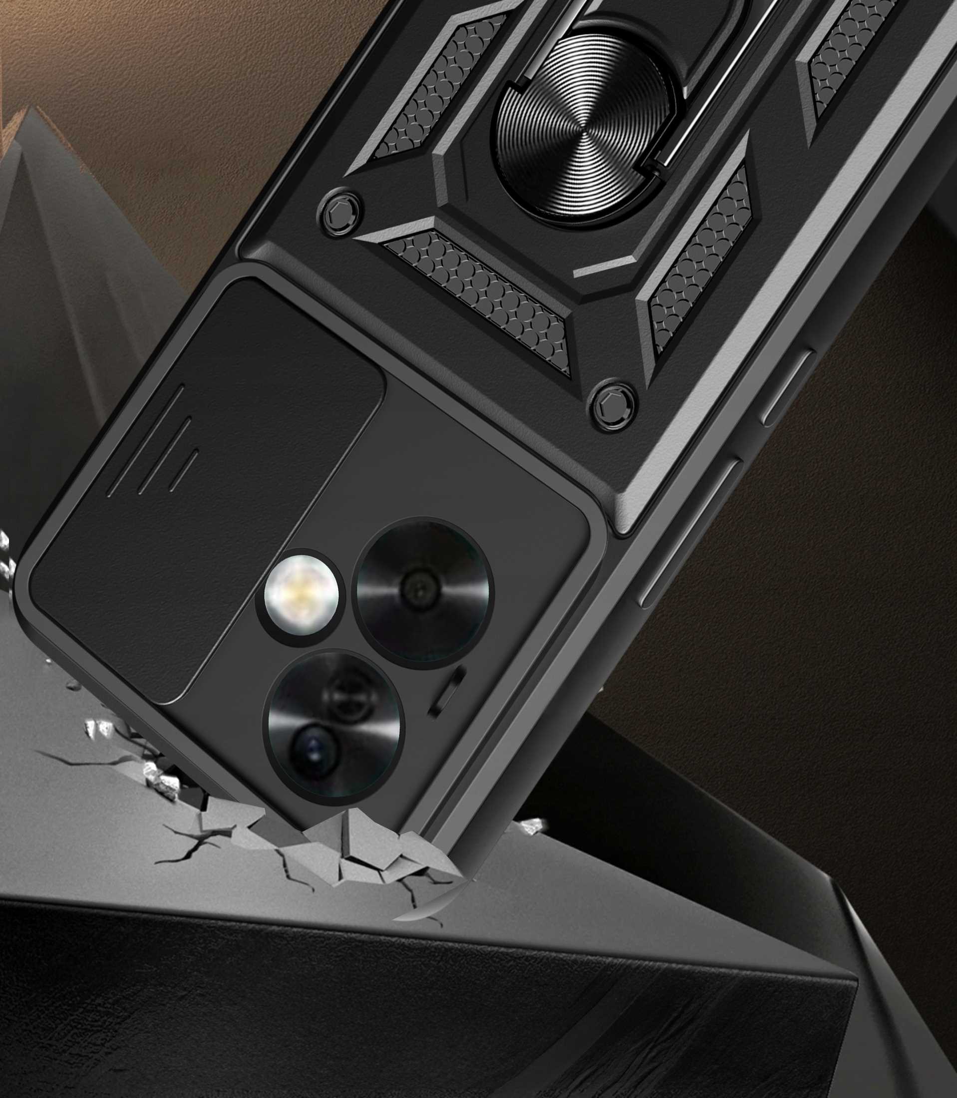 Spacecase Camring Oppo Reno11 F 5G Black