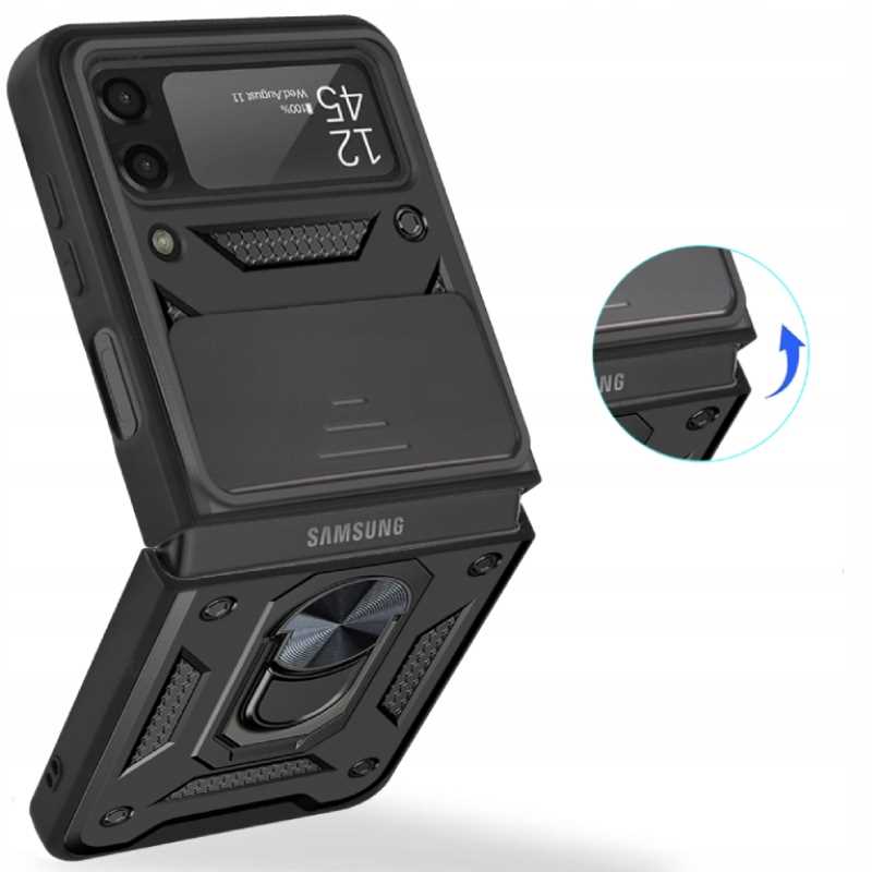 Spacecase Camring Galaxy Z Flip 3 black