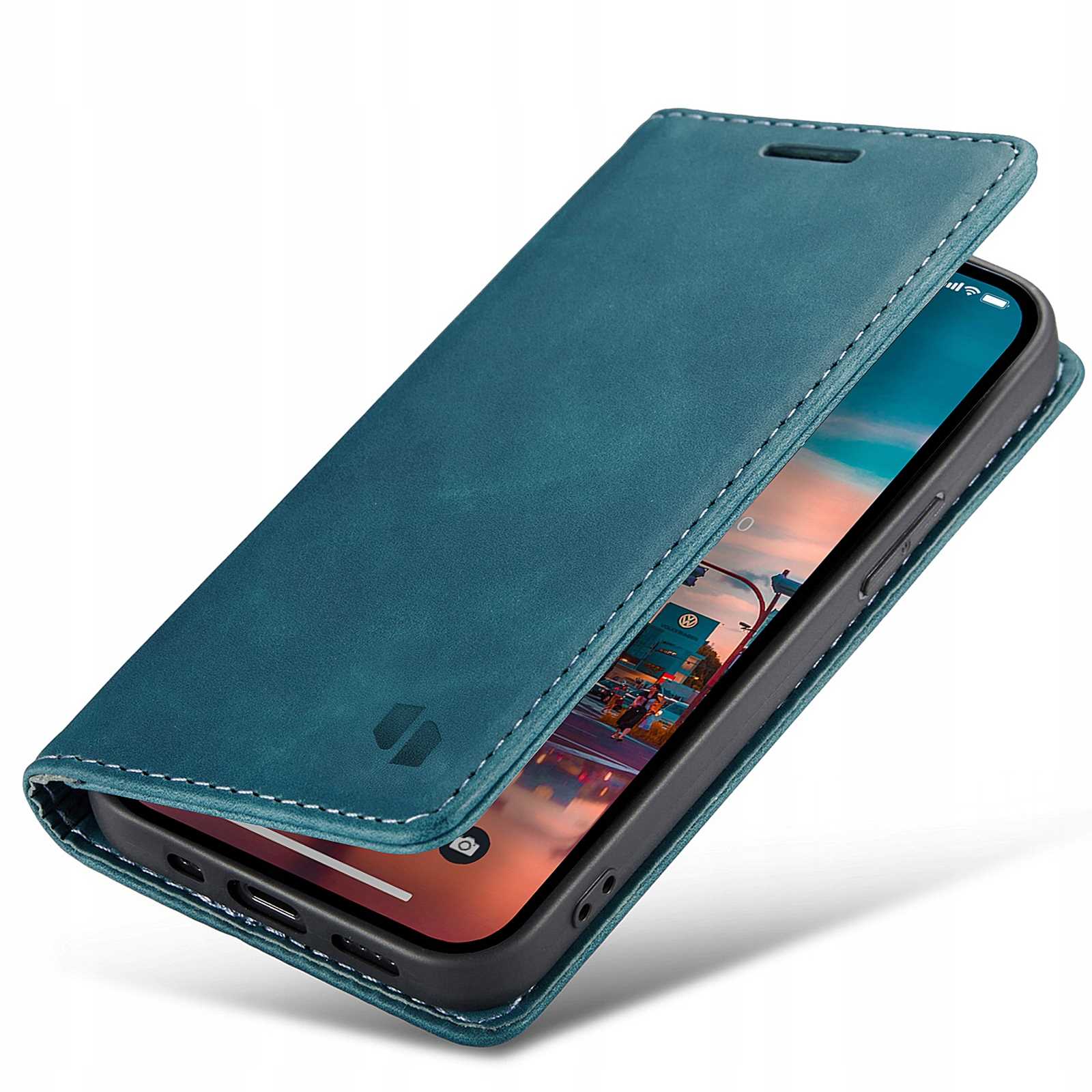 Spacecase Wallet iPhone 14 blue