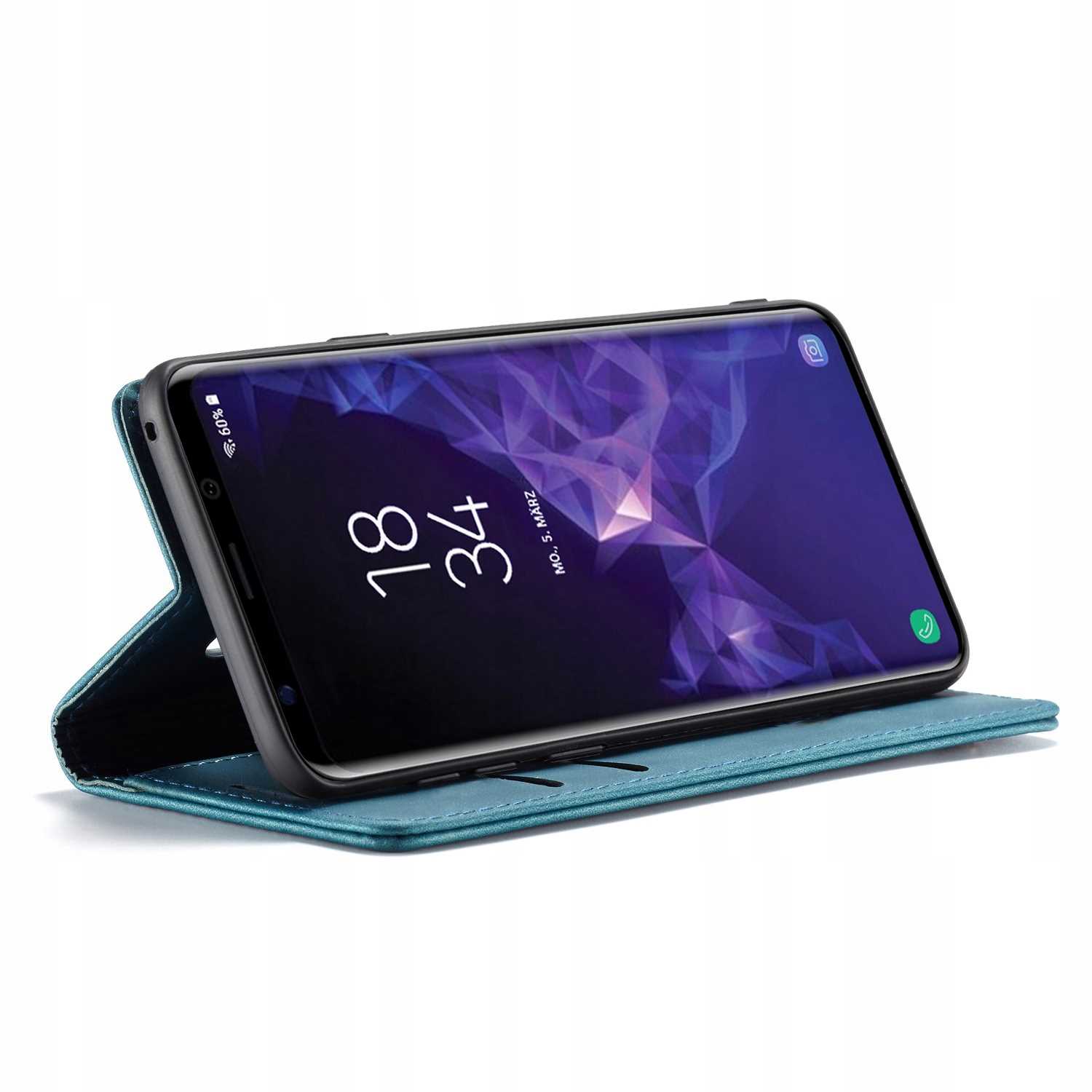 Spacecase Wallet Galaxy S9 blue