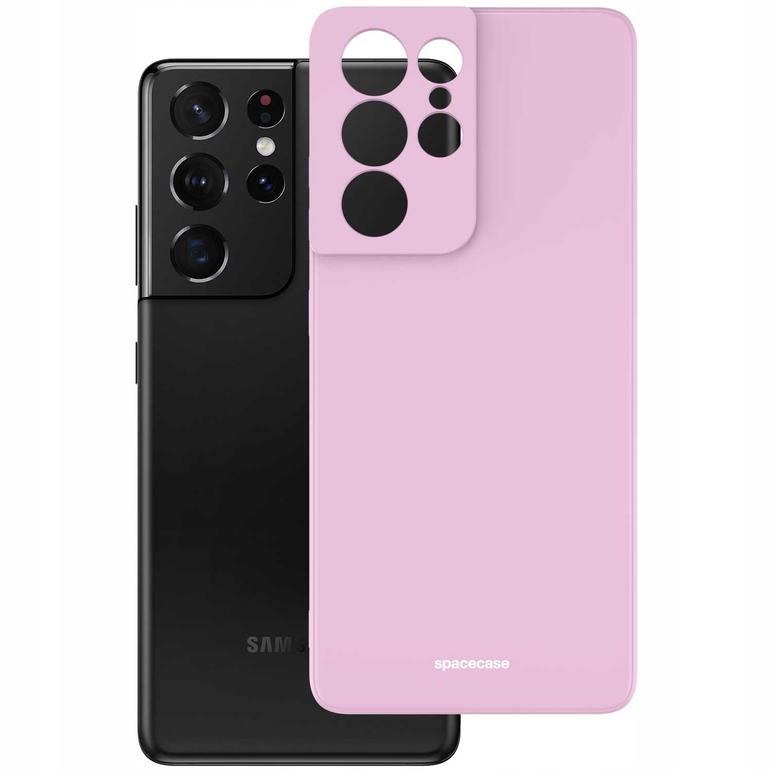 Spacecase Silicone Case Galaxy S21 Ultra lilac