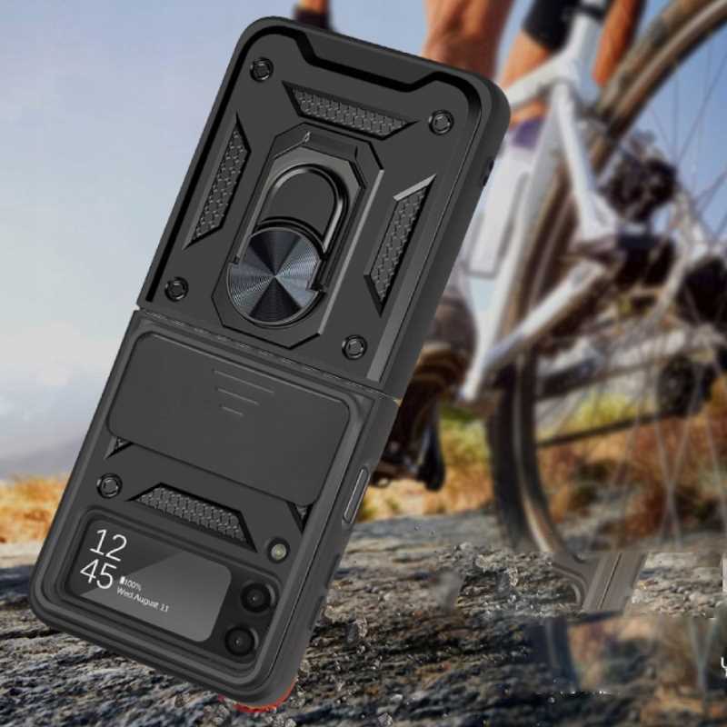 Spacecase Camring Galaxy Z Flip 3 black