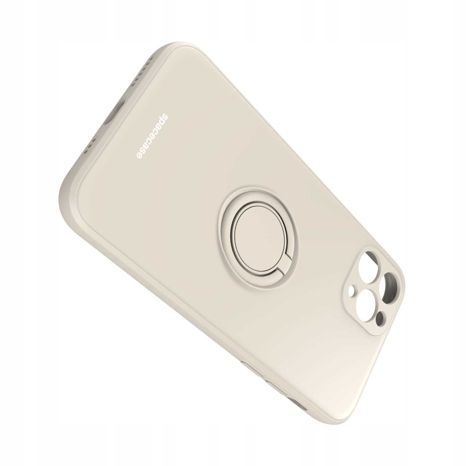 Spacecase Silicone Ring iPhone 11 Pro Max bone