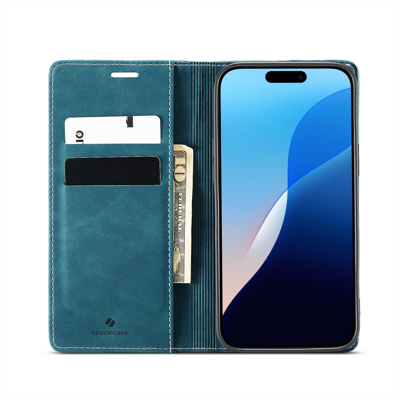 Spacecase Wallet Iphone 16 Pro Max Blue
