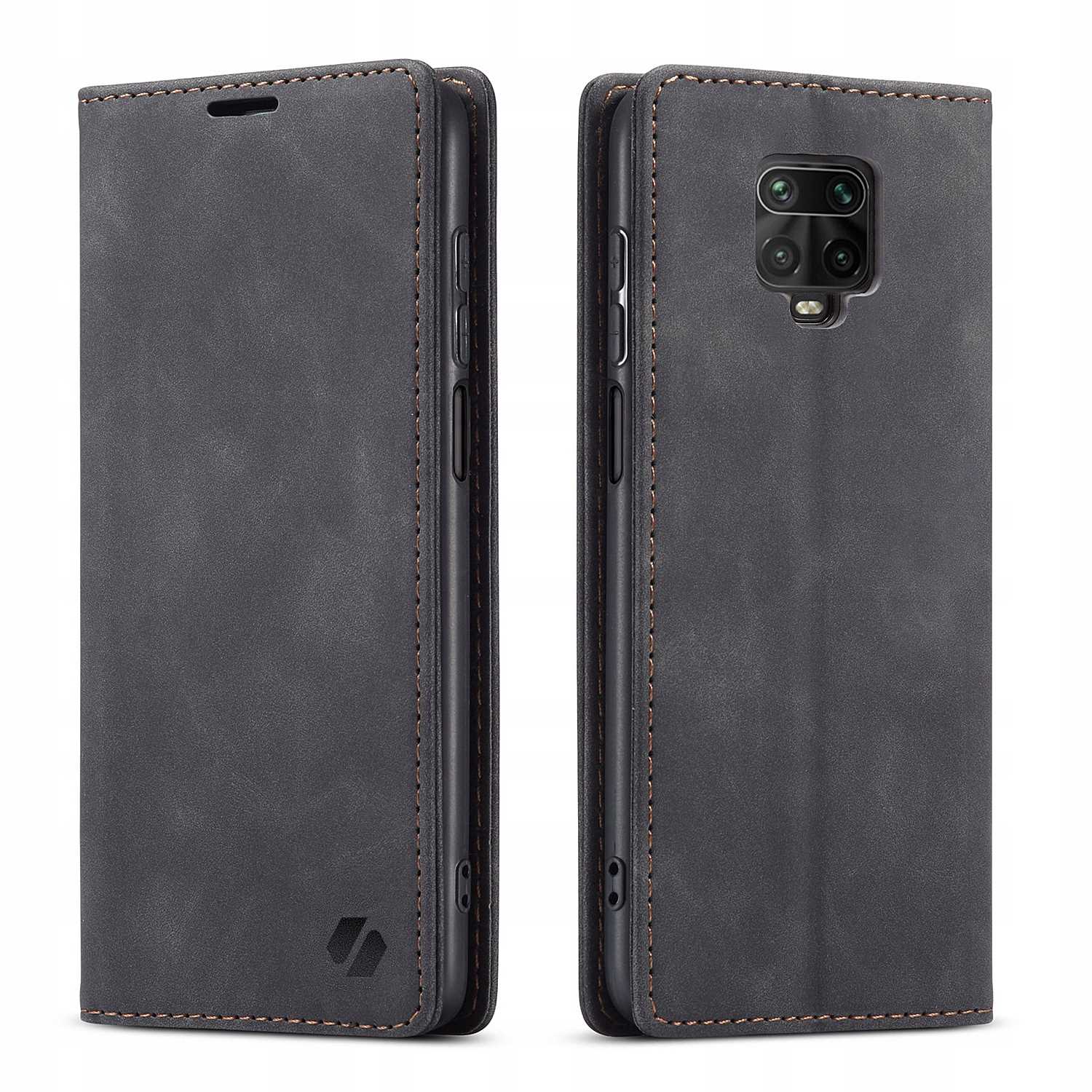 Spacecase Wallet Redmi Note 9S/9 Pro black