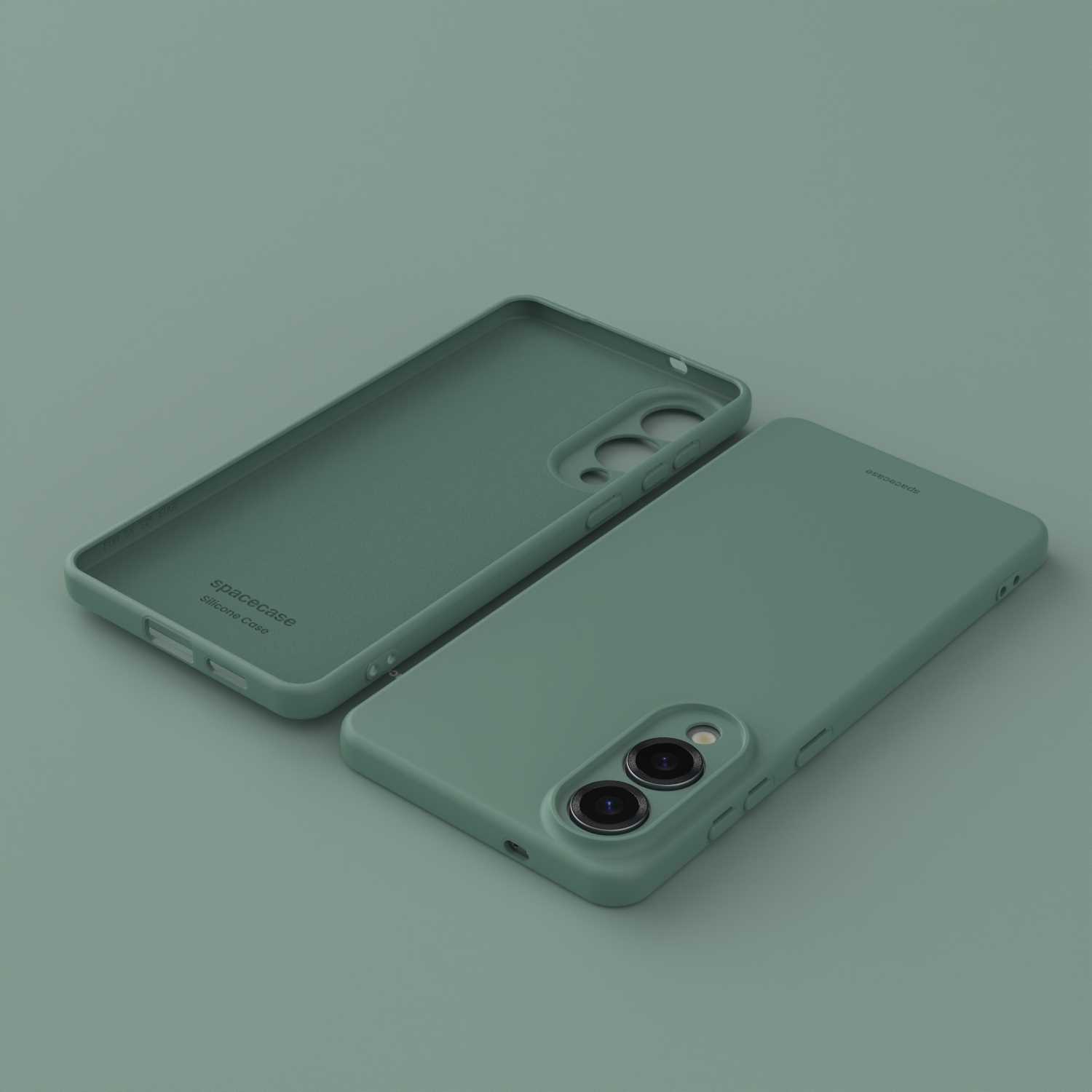 Spacecase Silicone Case 3.0 Galaxy S25 Edge Dark Green