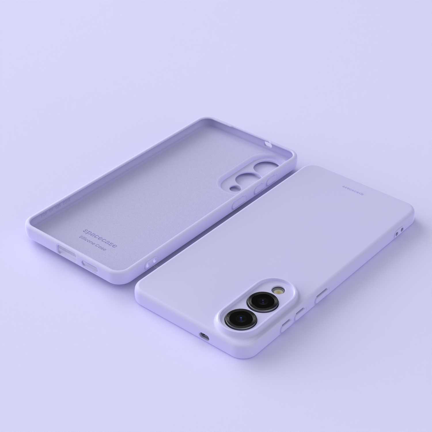 Spacecase Silicone Case 3.0 Galaxy S25 Edge light purple
