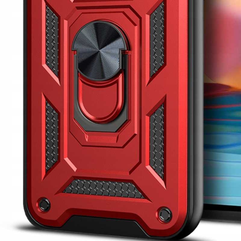 Spacecase Camring Redmi Note 10 Pro red