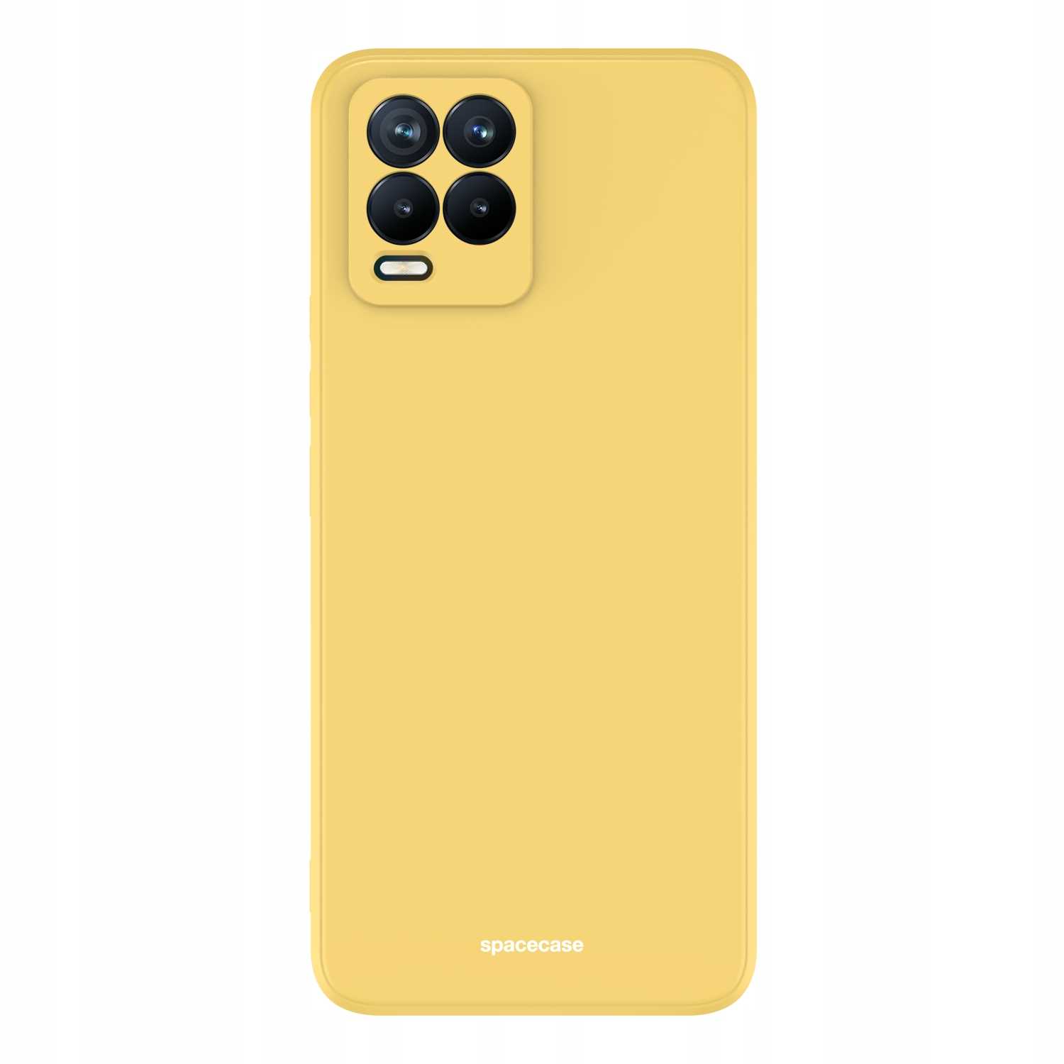 Spacecase Silicone Case Realme 8/8 Pro yellow