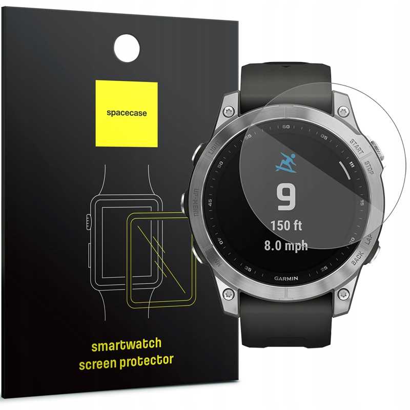 Spacecase Sw Glass 2.5D Garmin Fenix 7 / 7 Solar