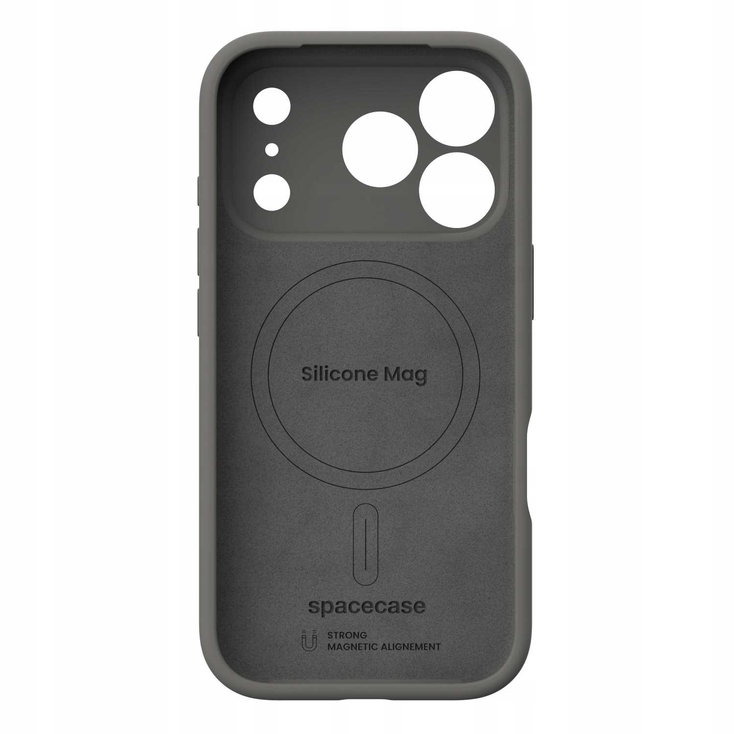 Spacecase Silicone Mag Iphone 17 Pro Gray