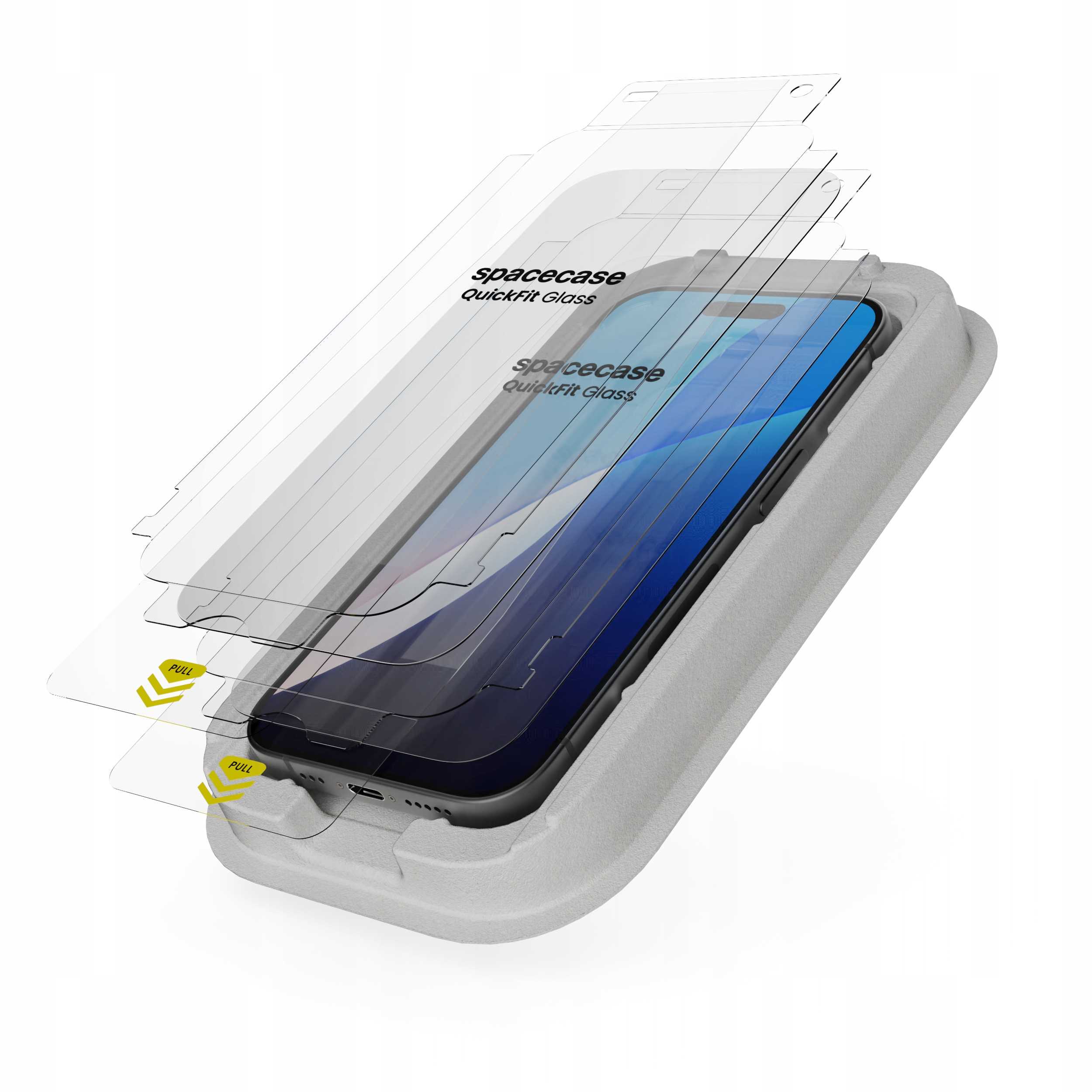 Spacecase QuickFit Glass iPhone 16 Pro