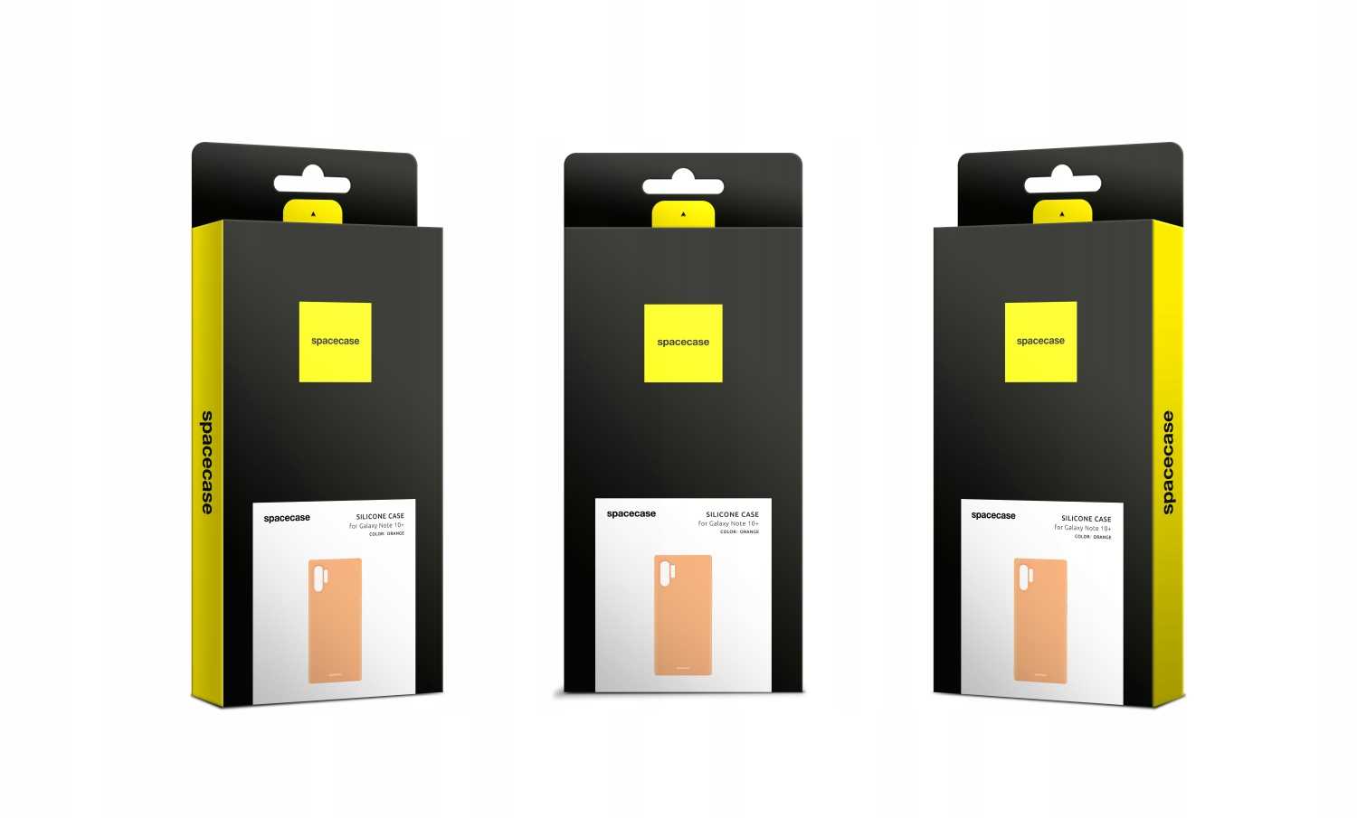 Spacecase Silicone Case Galaxy Note 10+ orange