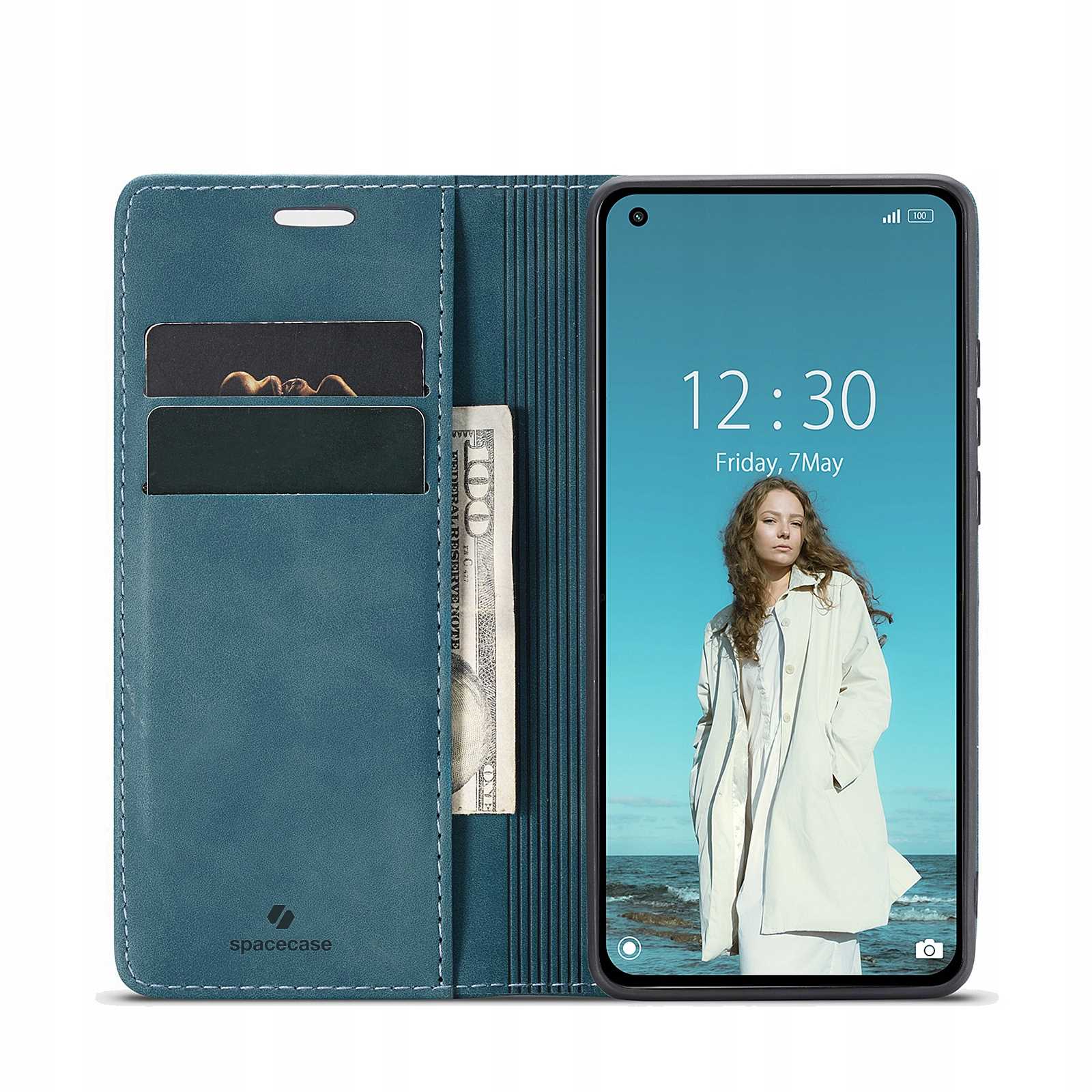 Spacecase Wallet Mi 11 Lite/5G Ne Blue