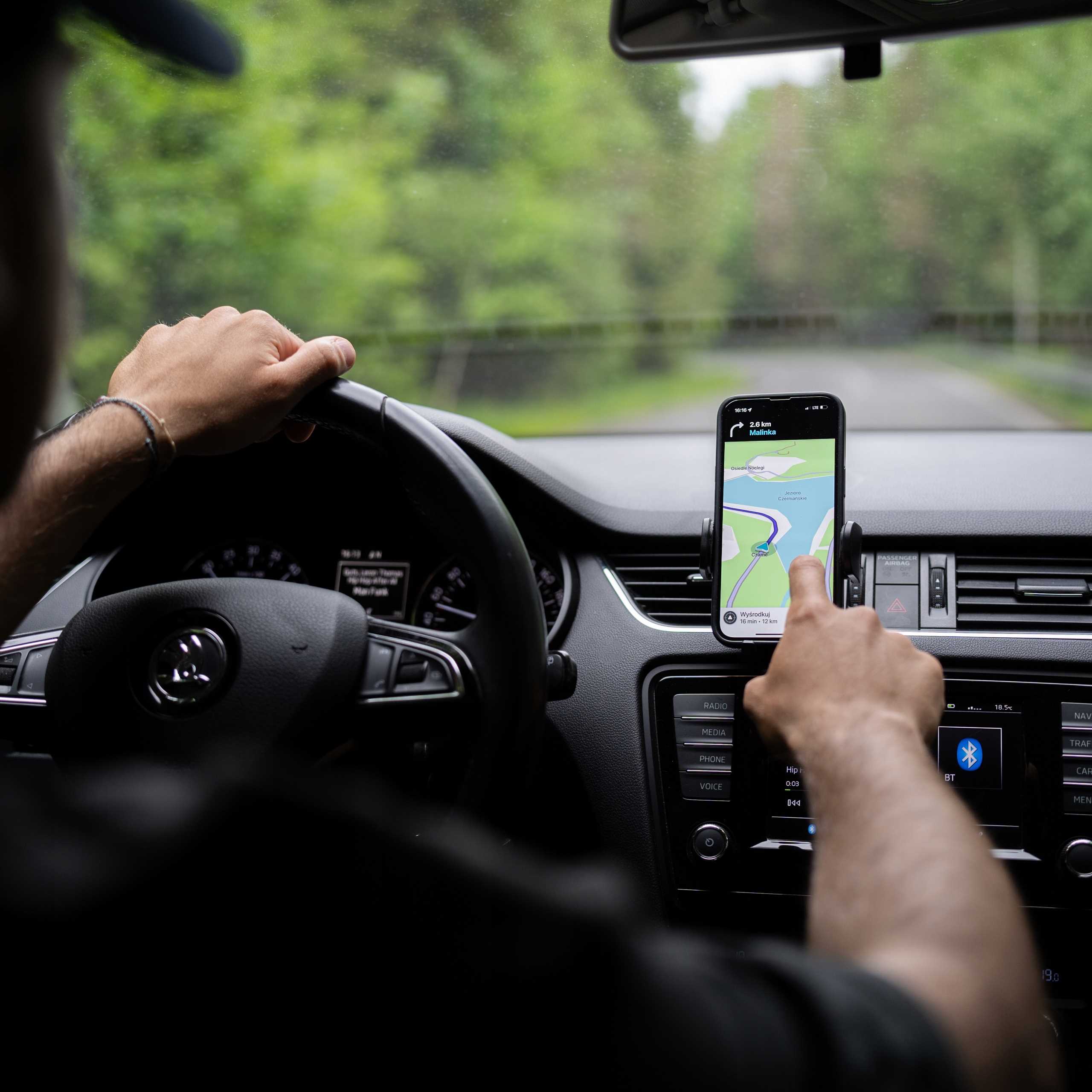 Spacecase Car Holder SC12 Ghost Air Vent black