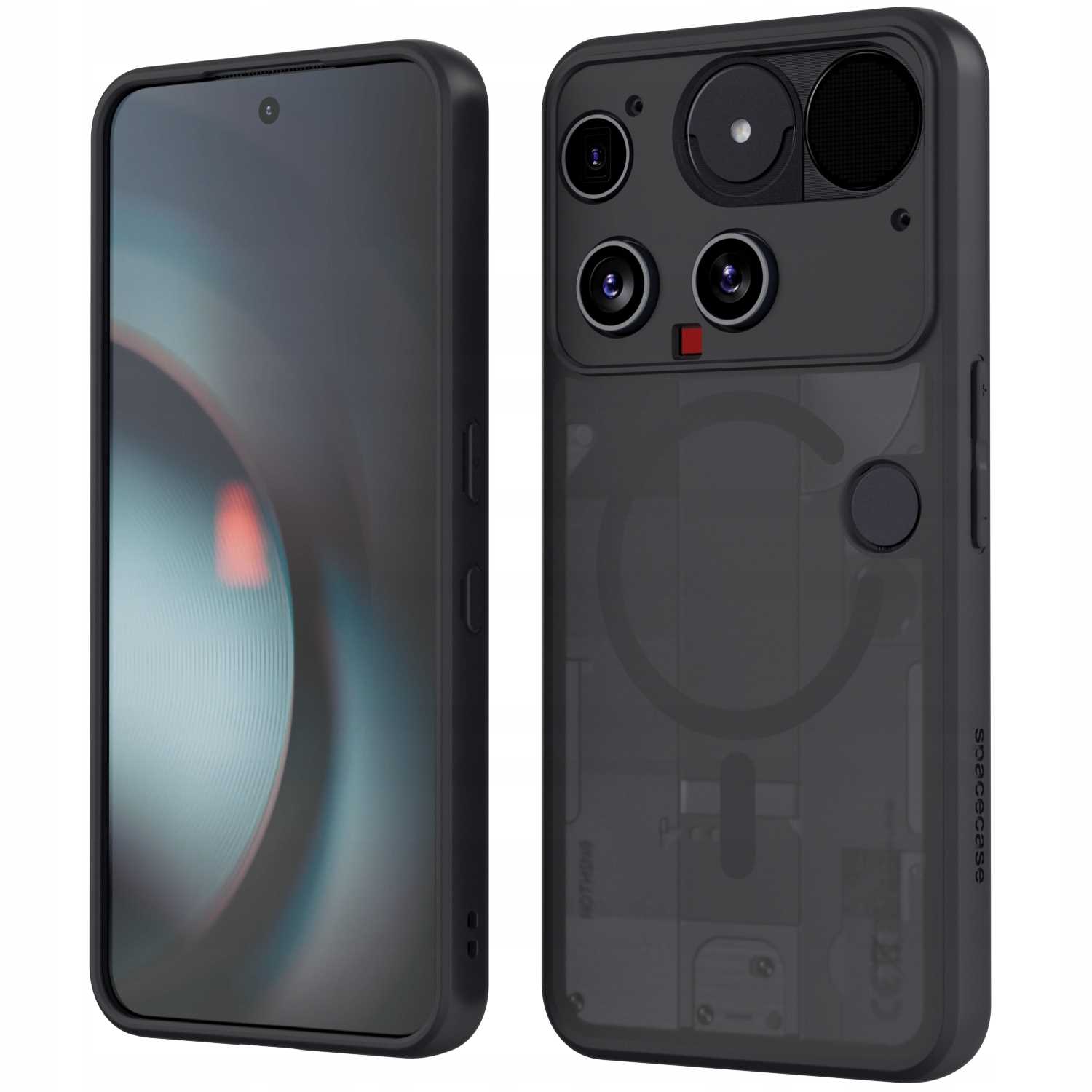 Spacecase Hybrid Mag Nothing Phone (3) black