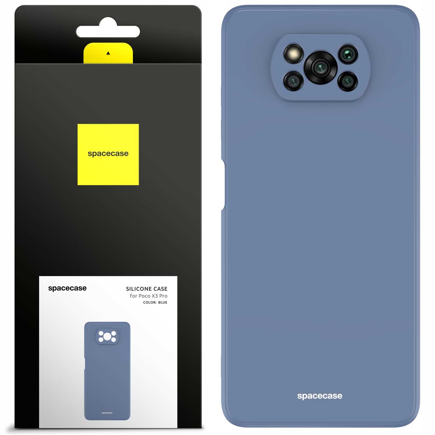 Spacecase Silicone Case Poco X3 Pro/Nfc Blue
