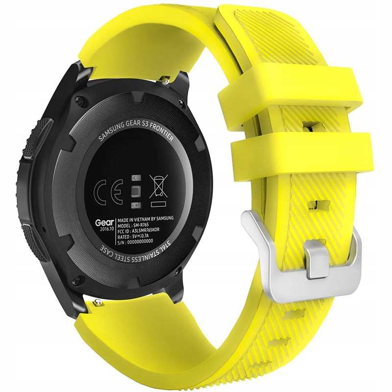 Spacecase Watchband 20Mm Yellow