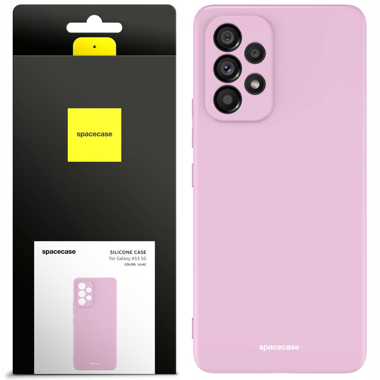 Spacecase Silicone Case Galaxy A53 5G lilac