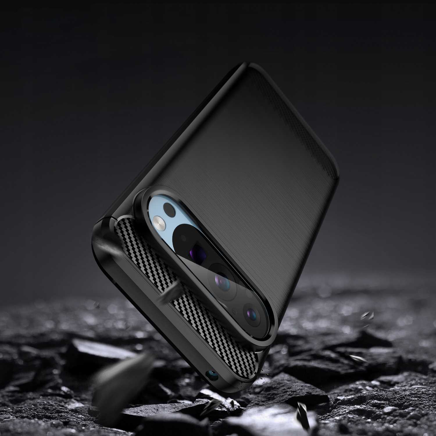 Spacecase Carbon Google Pixel 9/9 Pro Black