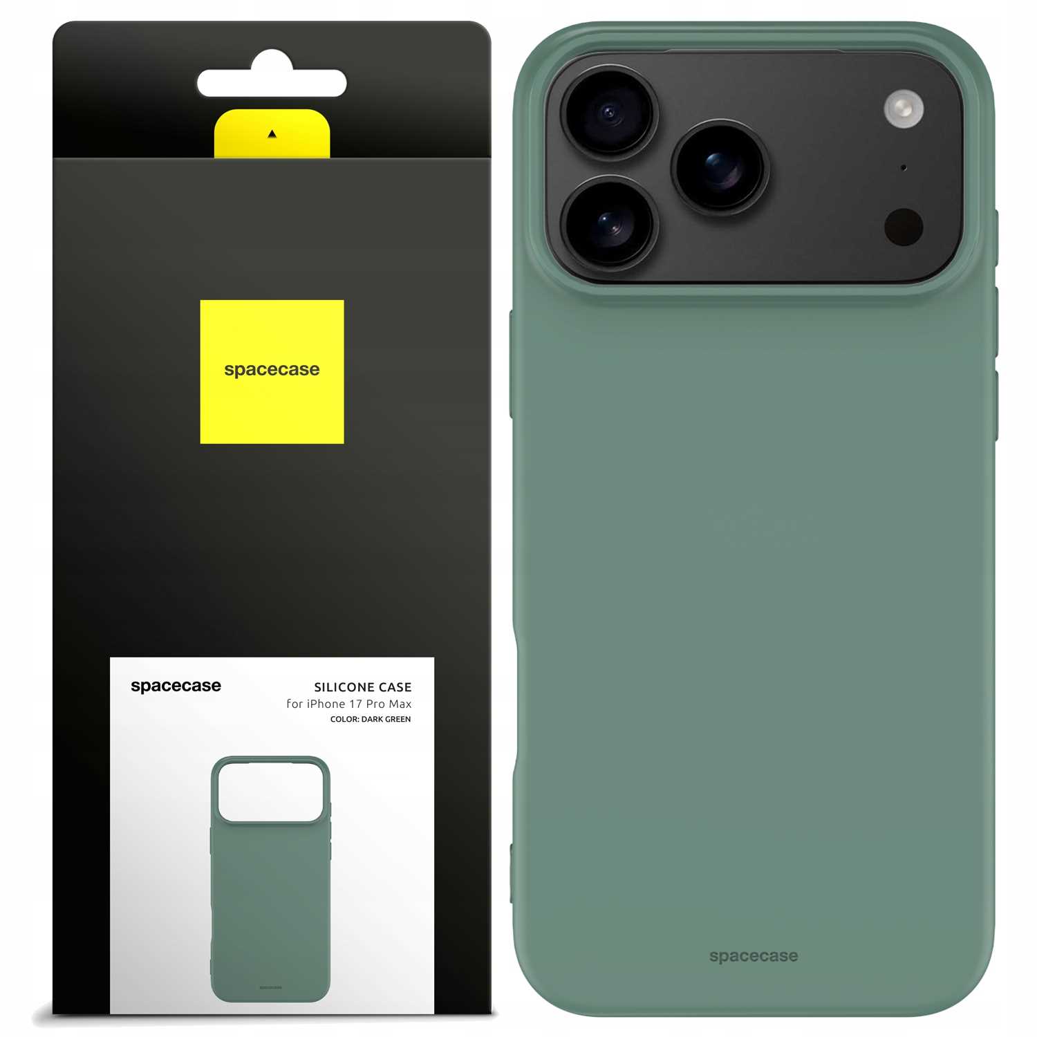 Spacecase Silicone Case 3.0 Iphone 17 Pro Max Dark Green