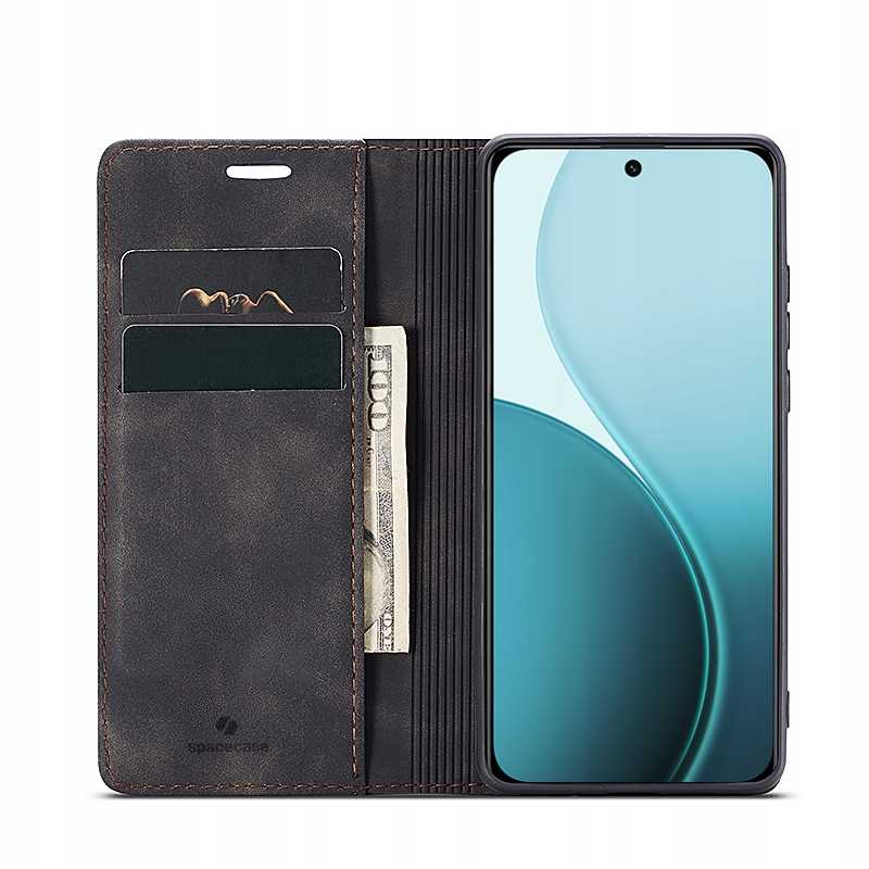 Spacecase Wallet Oppo Reno14 Pro 5G black