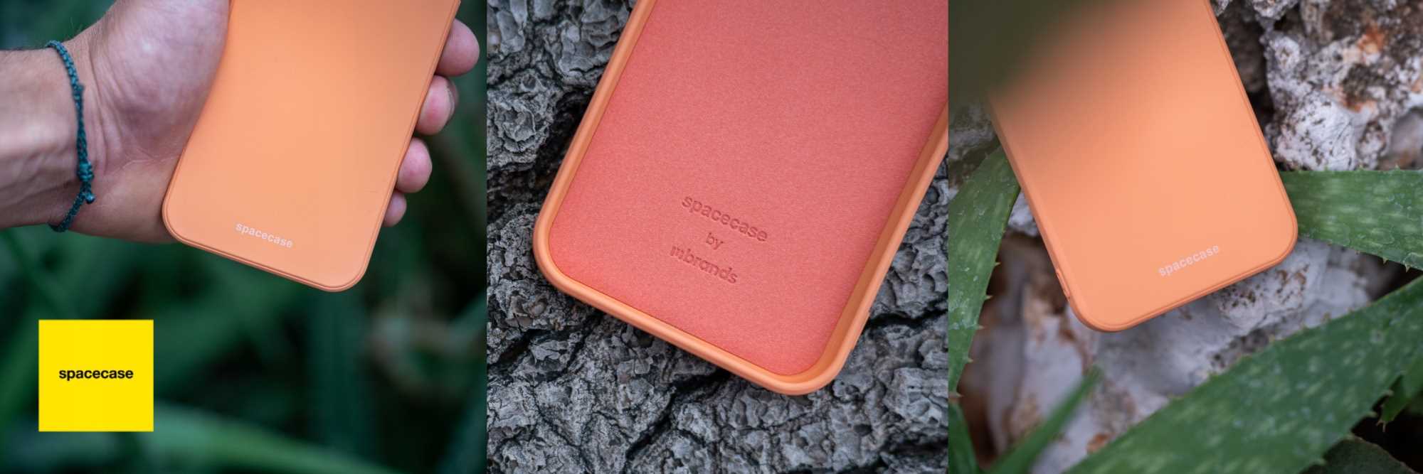 Spacecase Silicone Case Iphone 15 Pro Max Orange