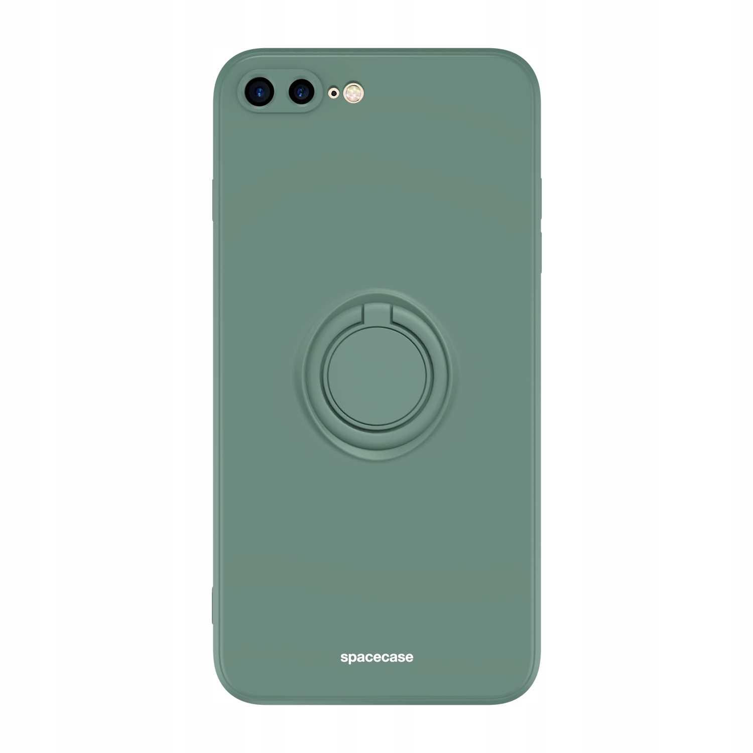 Spacecase Silicone Ring iPhone 7/8 Plus dark green