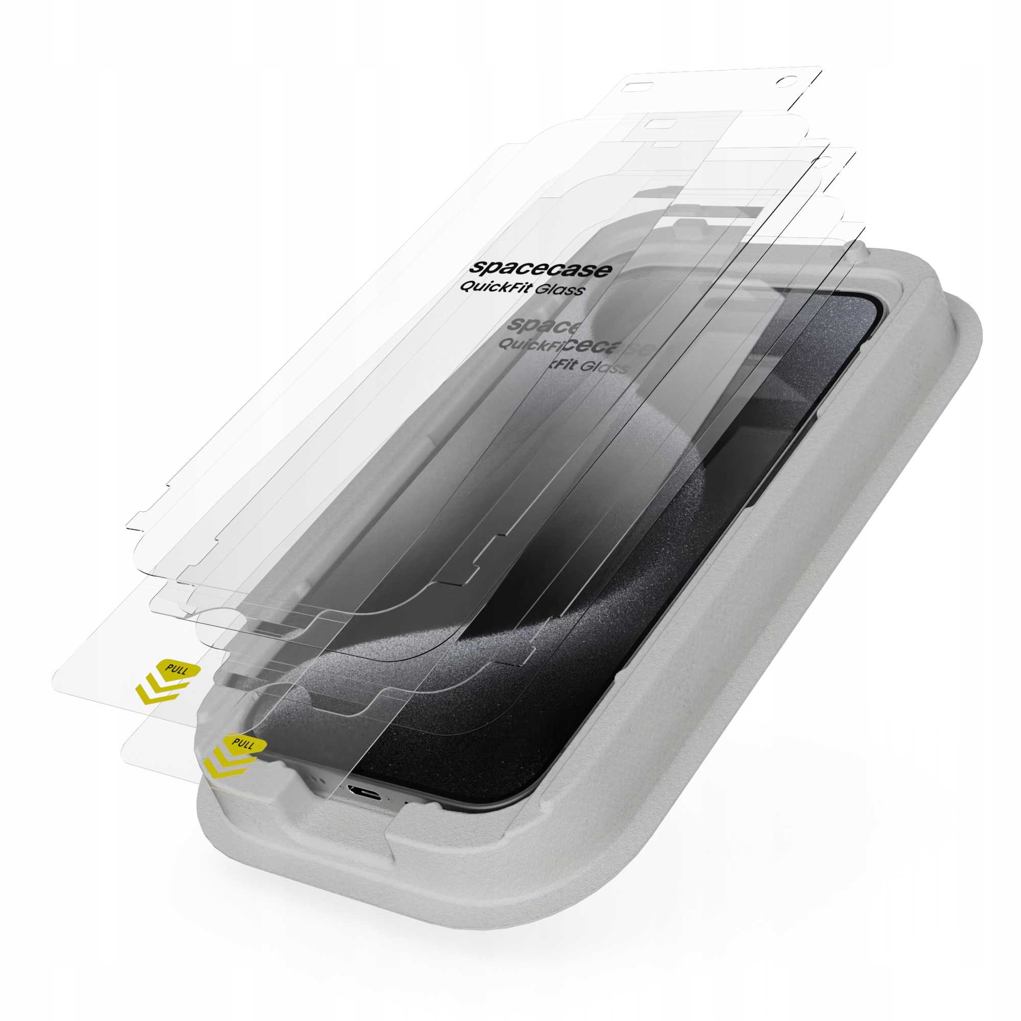 Spacecase QuickFit Glass IPhone 15 Pro Max