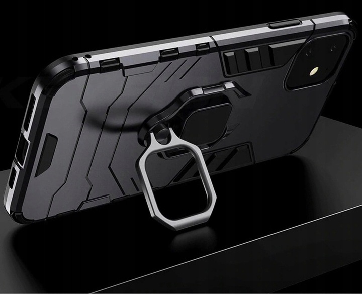 Spacecase X-Ring Iphone 11 Czarny