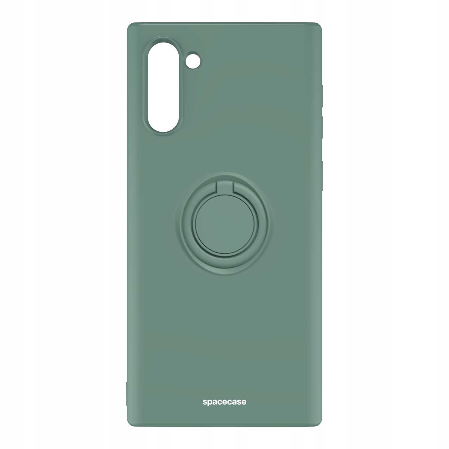Spacecase Silicone Ring Galaxy Note 10 Dark Green