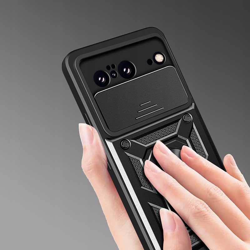 Spacecase Camring Google Pixel 8 Black