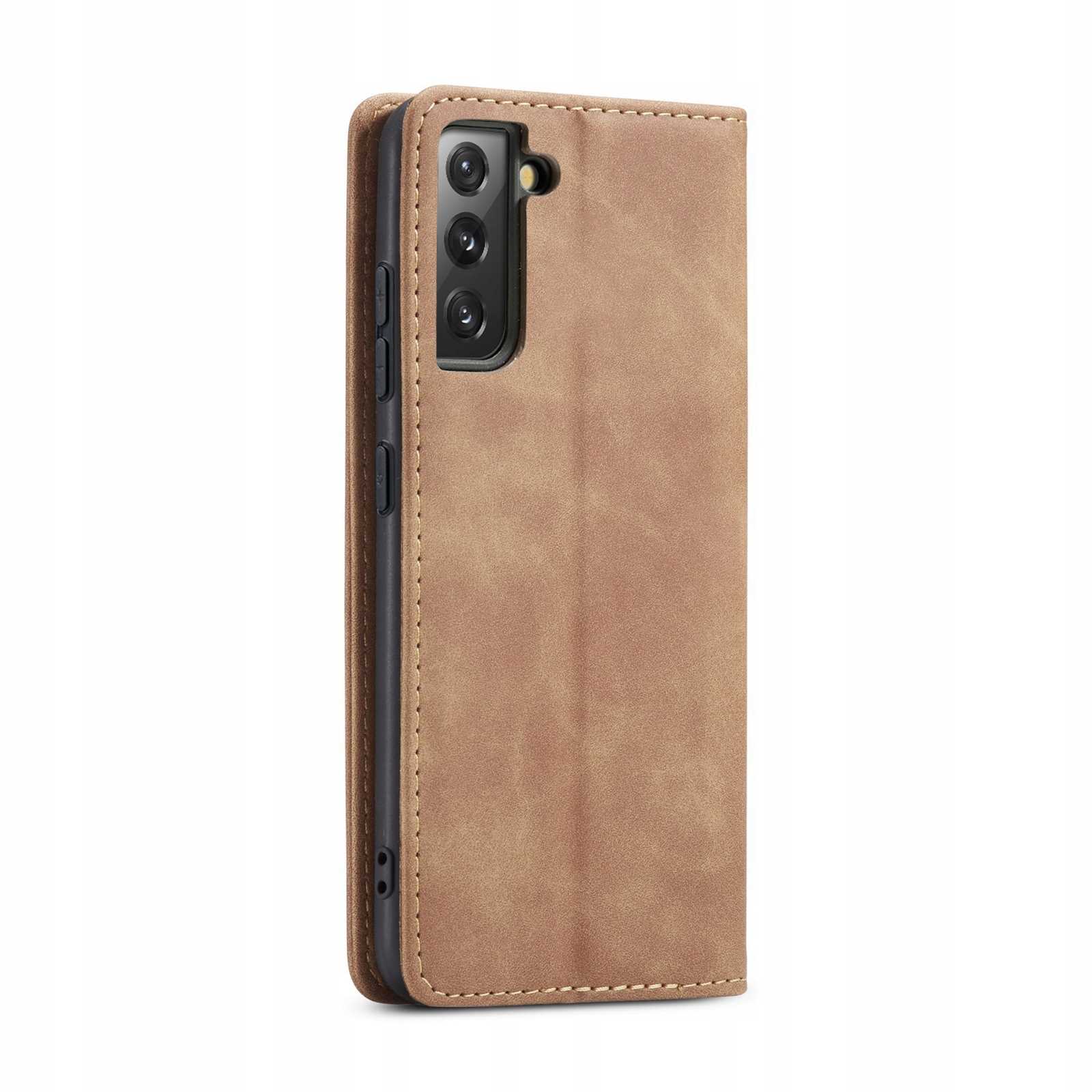 Spacecase Wallet Galaxy S22 light brown