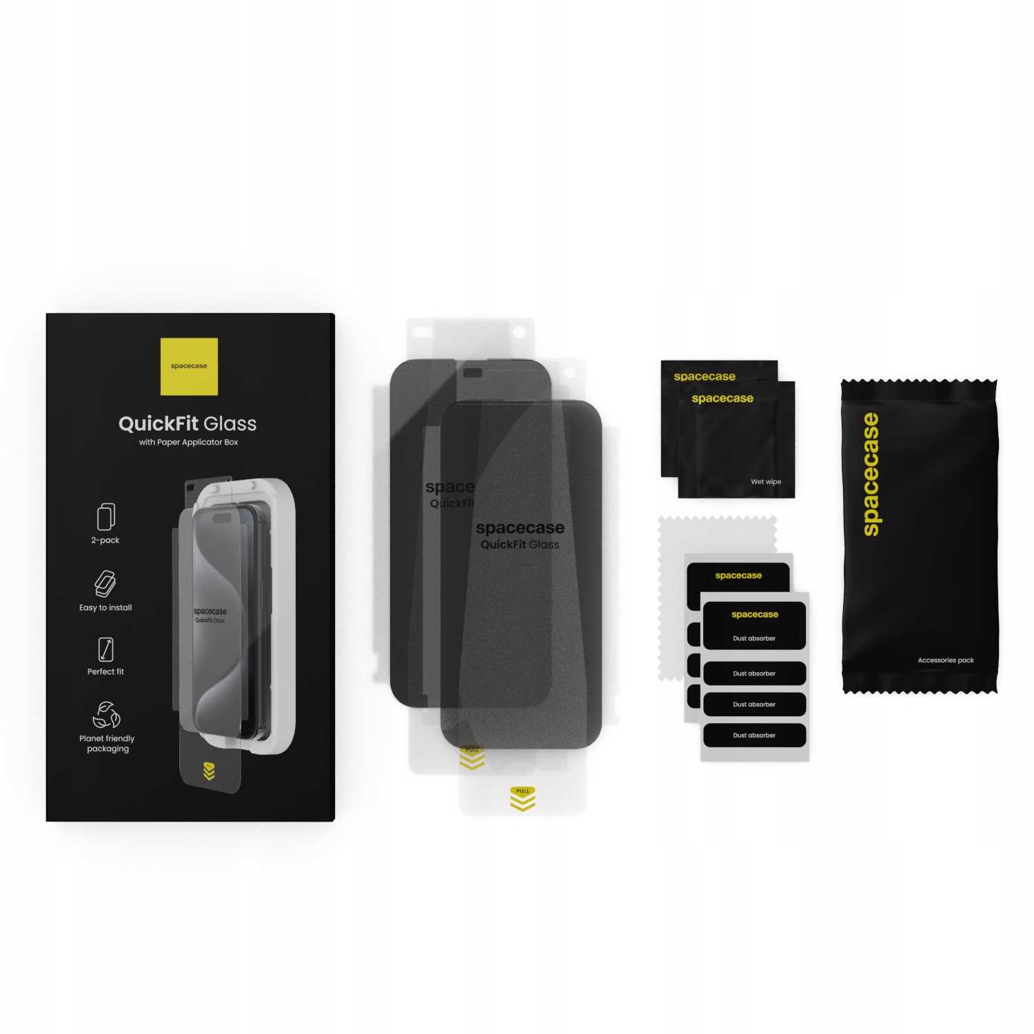 Spacecase Quickfit Privacy Iphone 16 Pro Max / 17 Pro Max