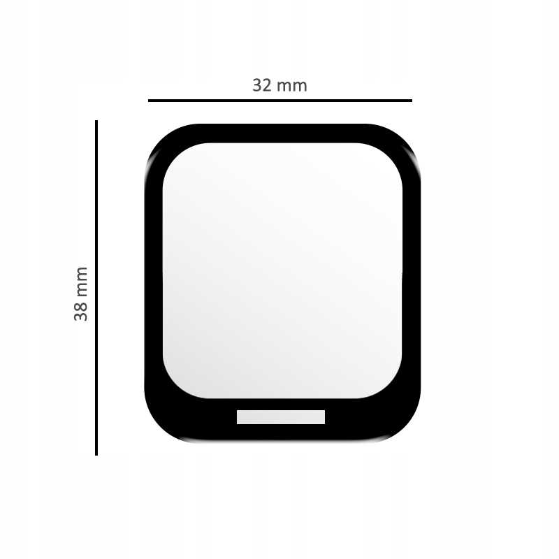 Spacecase Hybrid Glass Amazfit BIP U