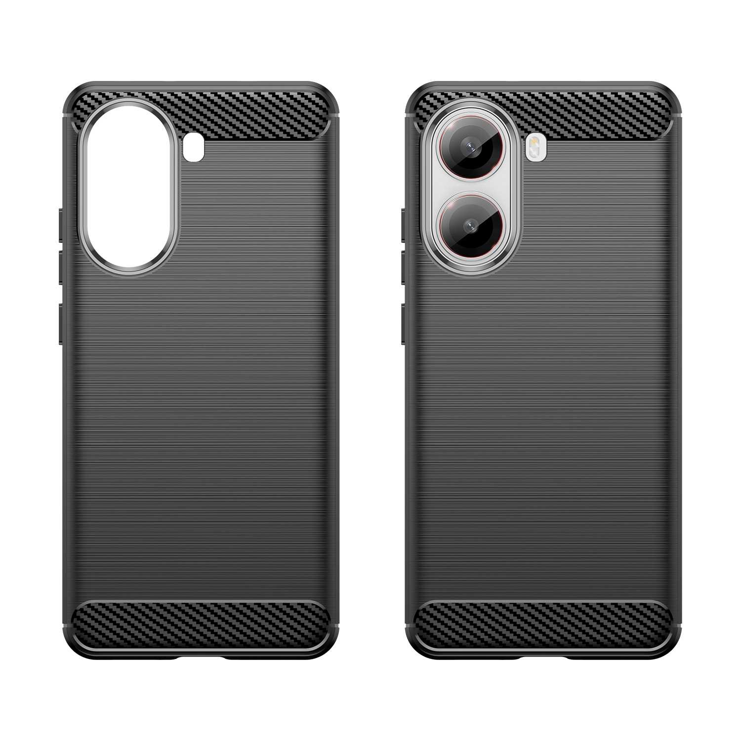 Spacecase Carbon Poco X7 Pro 5G black