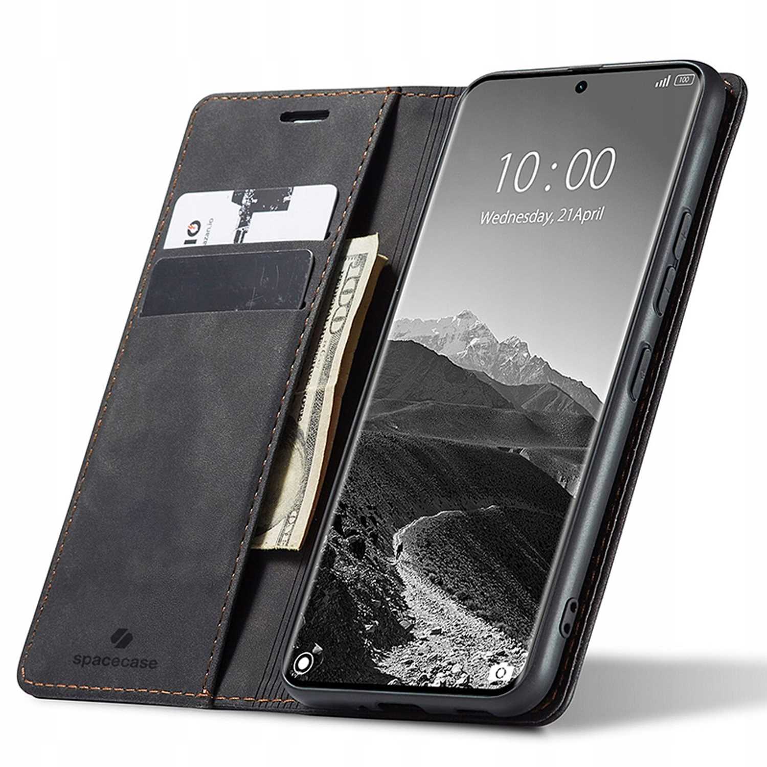 Spacecase Wallet Poco X7/Redmi Note 14 Pro/14 Pro+ 5G Black