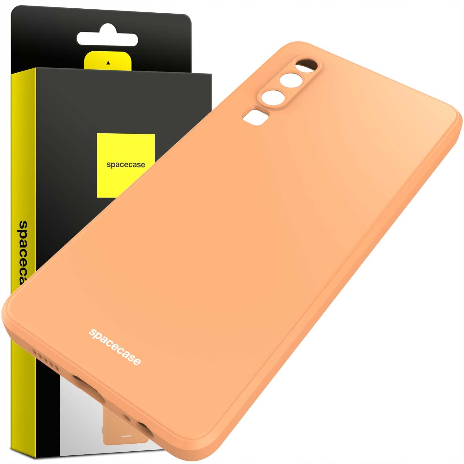 Spacecase Silicone Case Huawei P30 orange