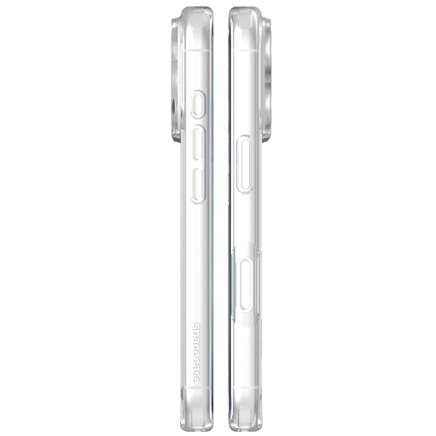 Spacecase Clear Hybrid Case iPhone 17 Pro