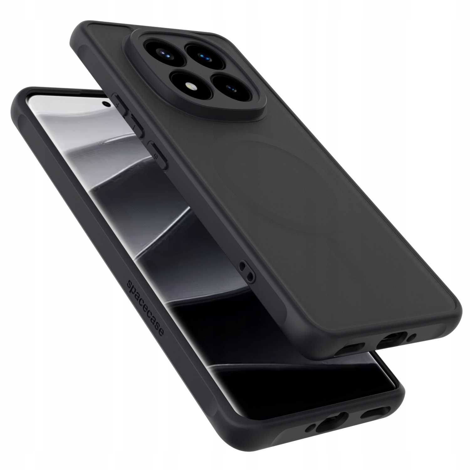 Spacecase Hybrid Mag Redmi Note 14 Pro+ 5G Black