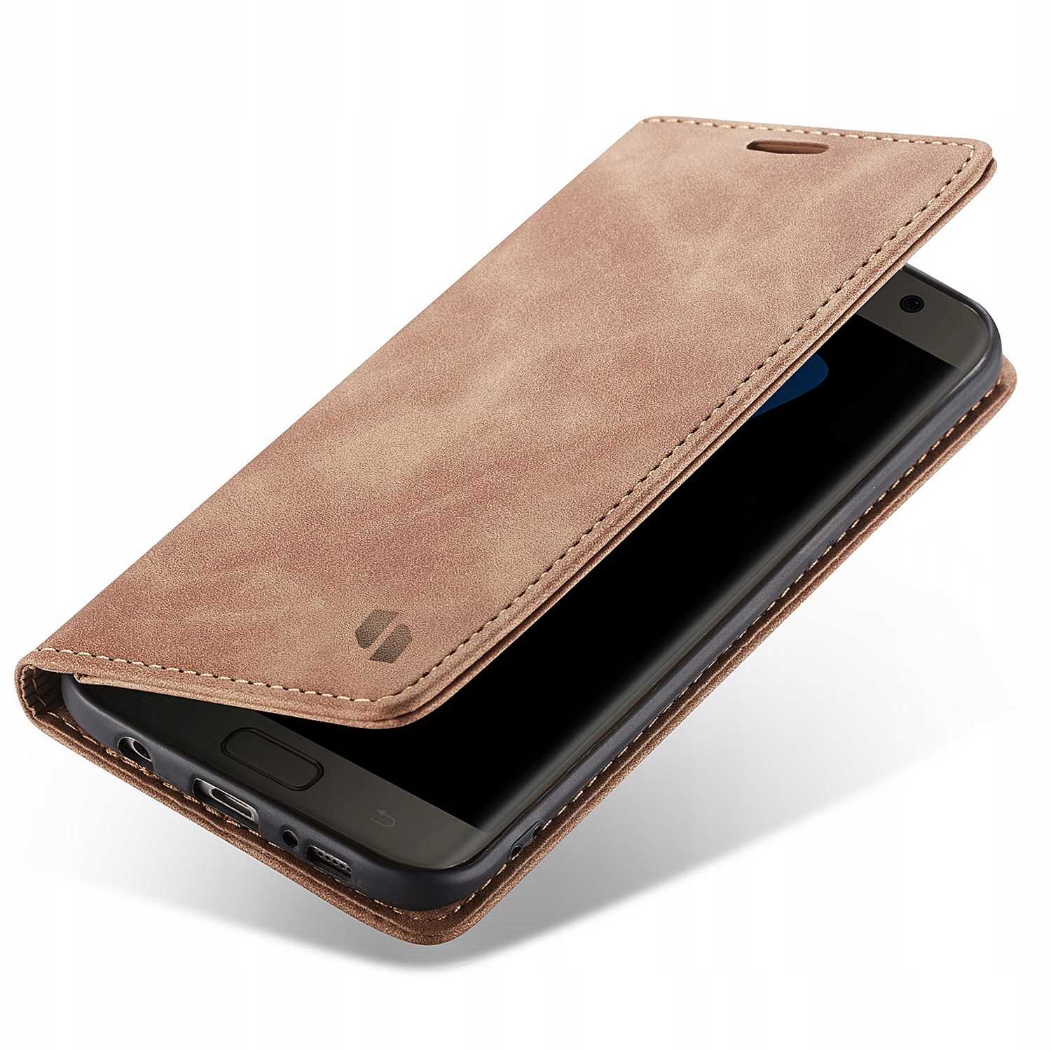 Spacecase Wallet Galaxy S7 Edge Light Brown