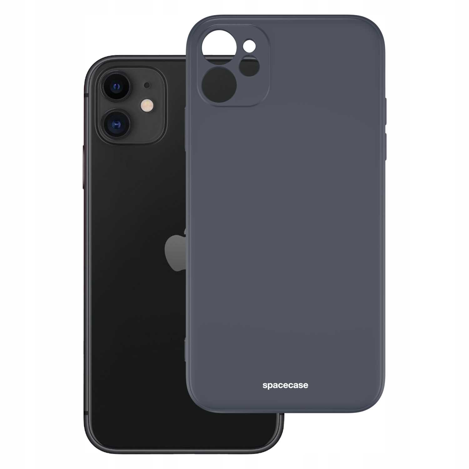 Spacecase Silicone Case iPhone 11 black