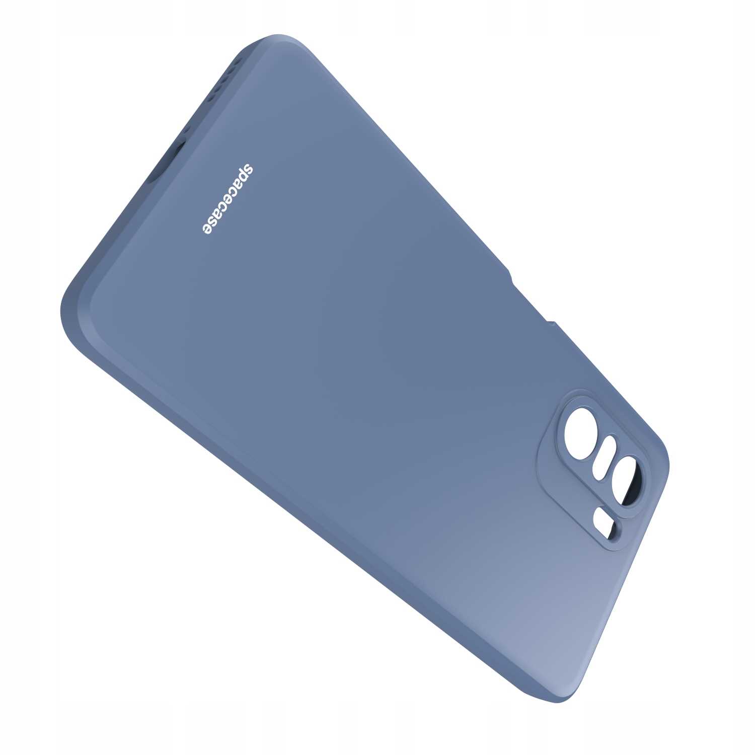 Spacecase Silicone Case Poco F3 / Mi 11I Blue